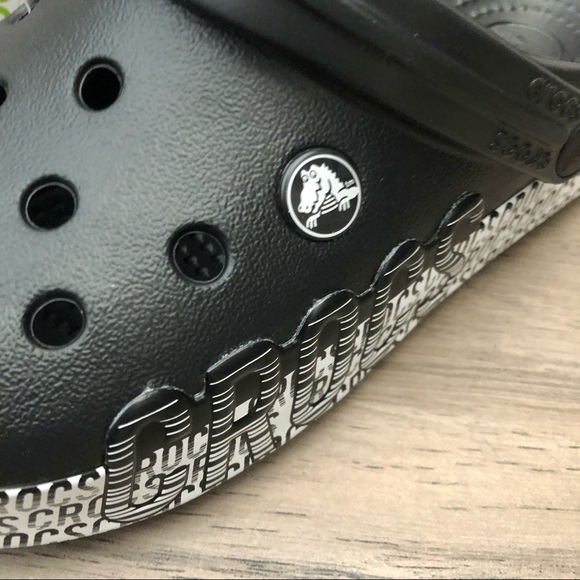 Crocs Men’s Crocband Logo Motion Clog Sandals -NEW - Picture 3 of 9